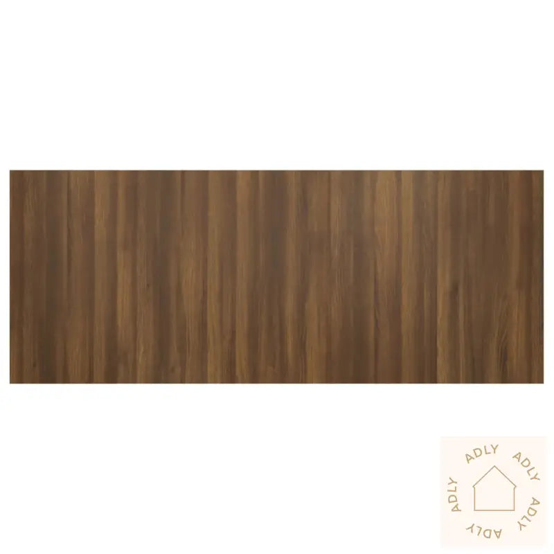 Sengegavl Brun Eik 200X1,5X80 Cm Konstruert Tre