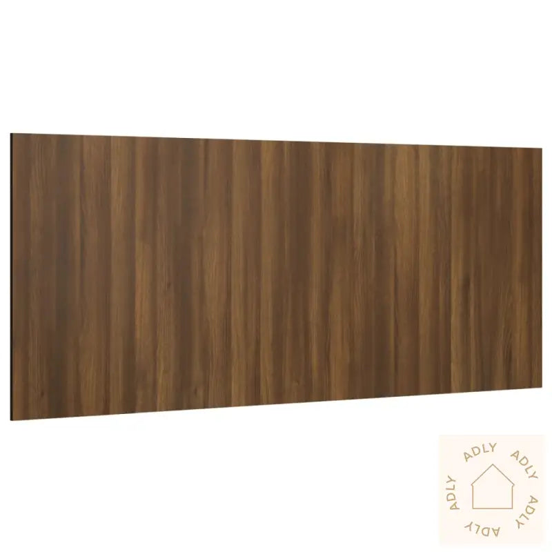 Sengegavl Brun Eik 200X1,5X80 Cm Konstruert Tre