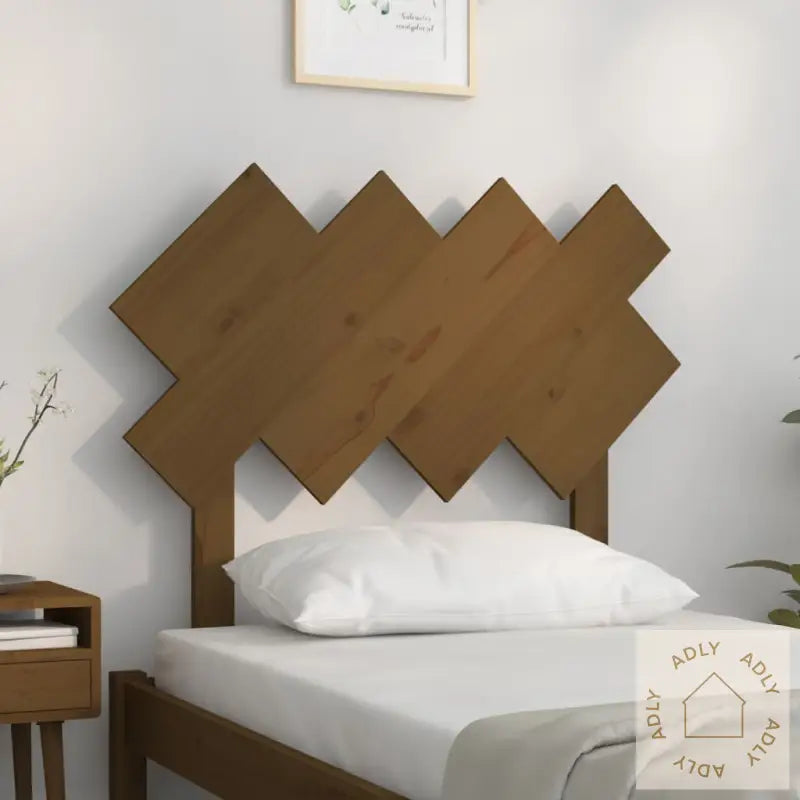 Sengegavl Honningbrun 92X3X81 Cm Heltre Furu