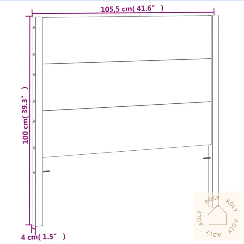 Hodegavl Voksbrun 100 Cm Heltre Furu