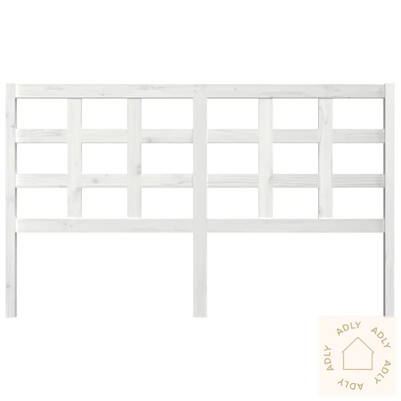 Sengegavl Hvit 165,5X4X100 Cm Heltre Furu