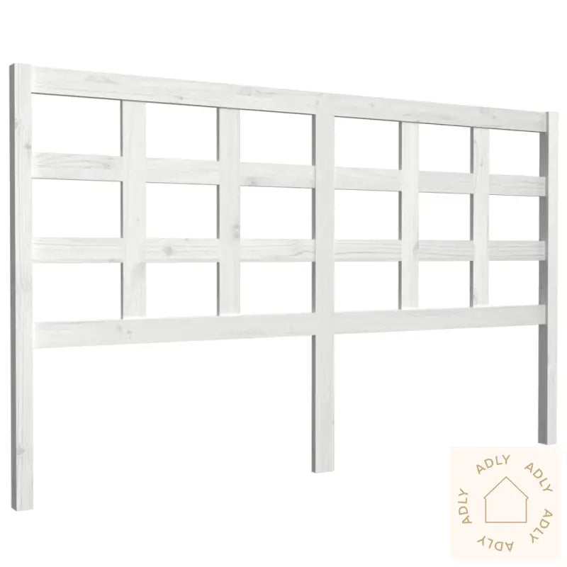 Sengegavl Hvit 165,5X4X100 Cm Heltre Furu