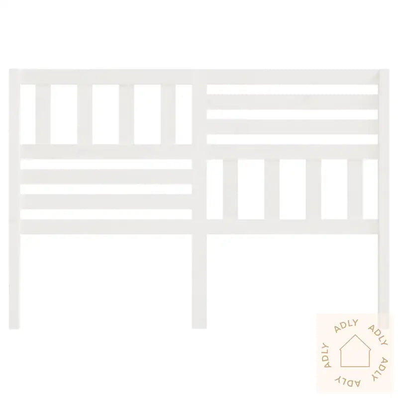 Sengegavl Hvit 146X4X100 Cm Heltre Furu