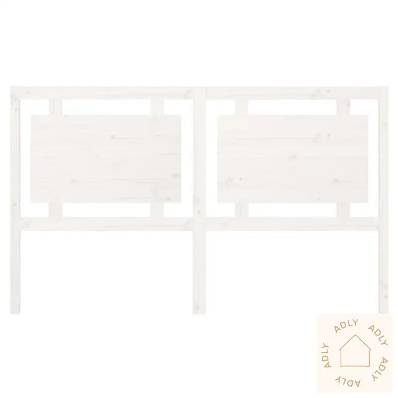 Sengegavl Hvit 165,5X4X100 Cm Heltre Furu