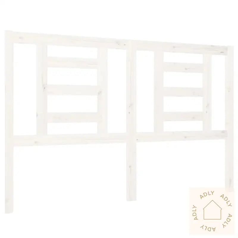 Sengegavl Hvit 126X4X100 Cm Heltre Furu