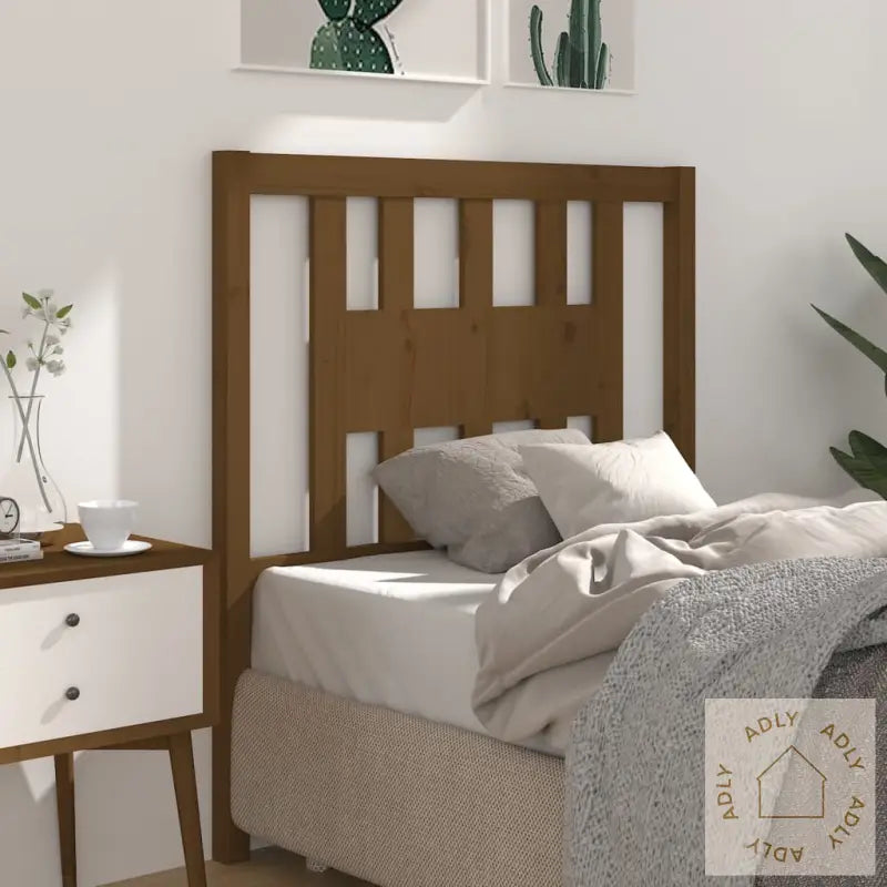 Sengegavl Honningbrun 96X4X100 Cm Heltre Furu