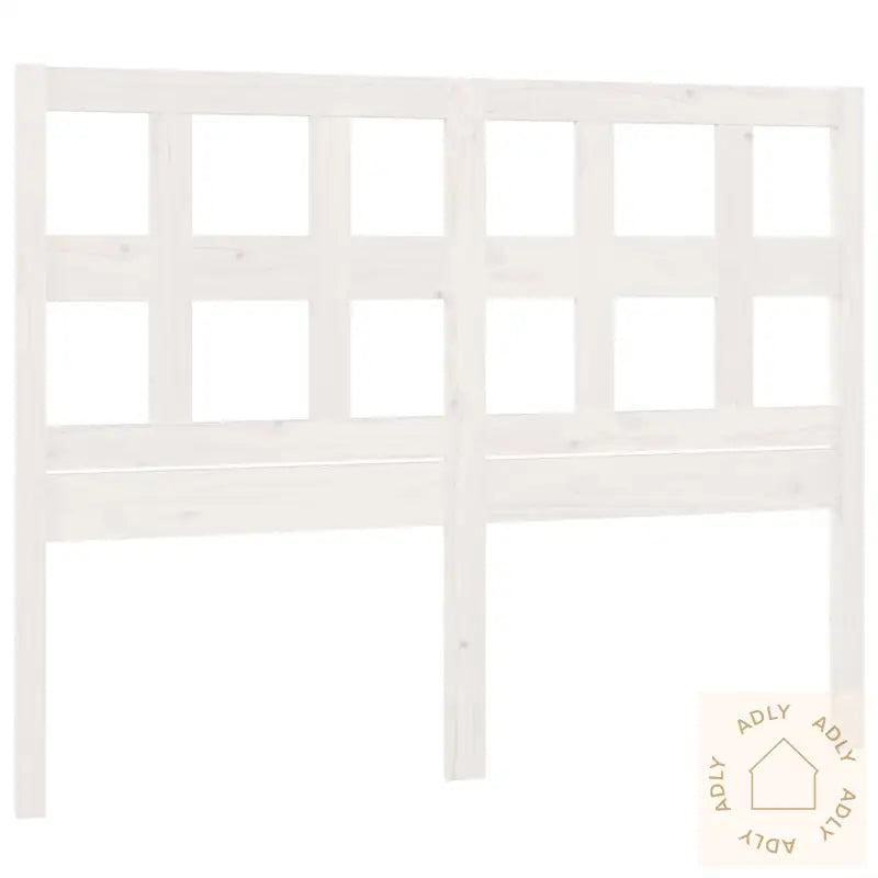 Sengegavl Hvit 185,5X4X100 Cm Heltre Furu