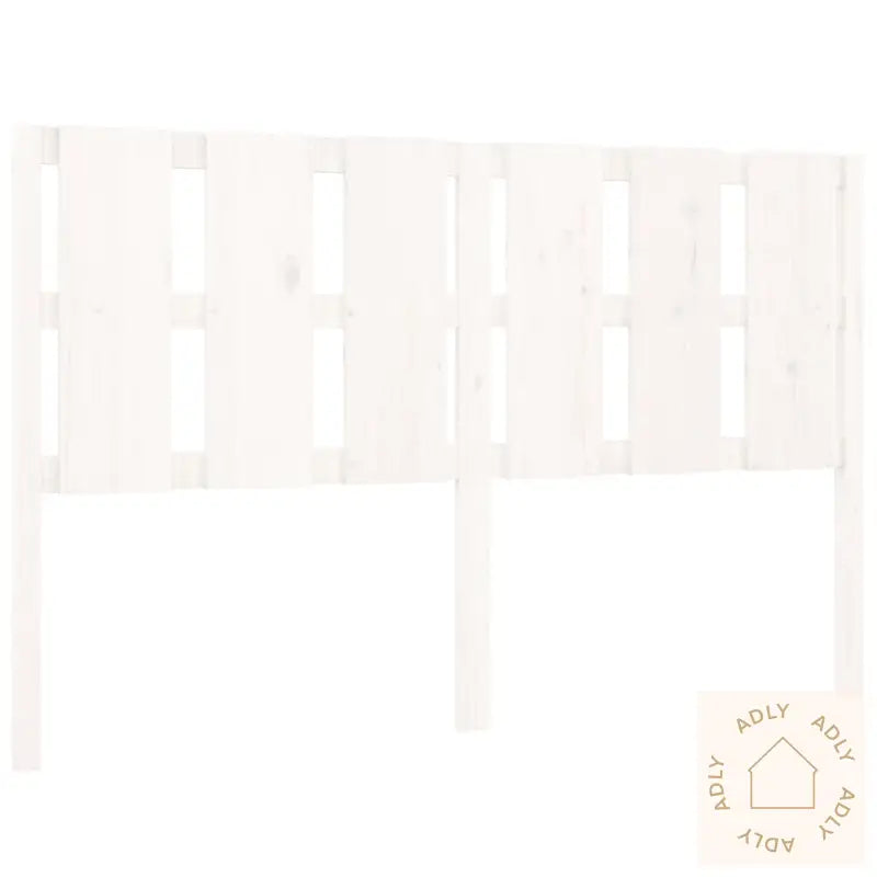Sengegavl Hvit 155,5X4X100 Cm Heltre Furu