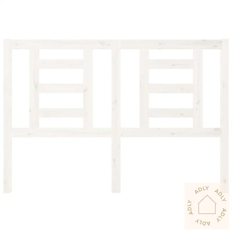 Sengegavl Hvit 126X4X100 Cm Heltre Furu