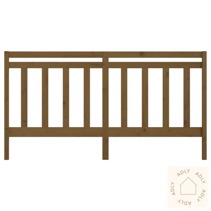 Sengegavl Honningbrun 206X4X100 Cm Heltre Furu