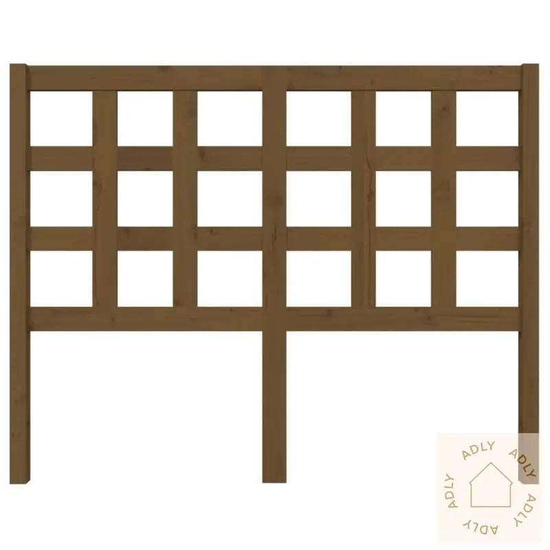 Sengegavl Honningbrun 125,5X4X100 Cm Heltre Furu