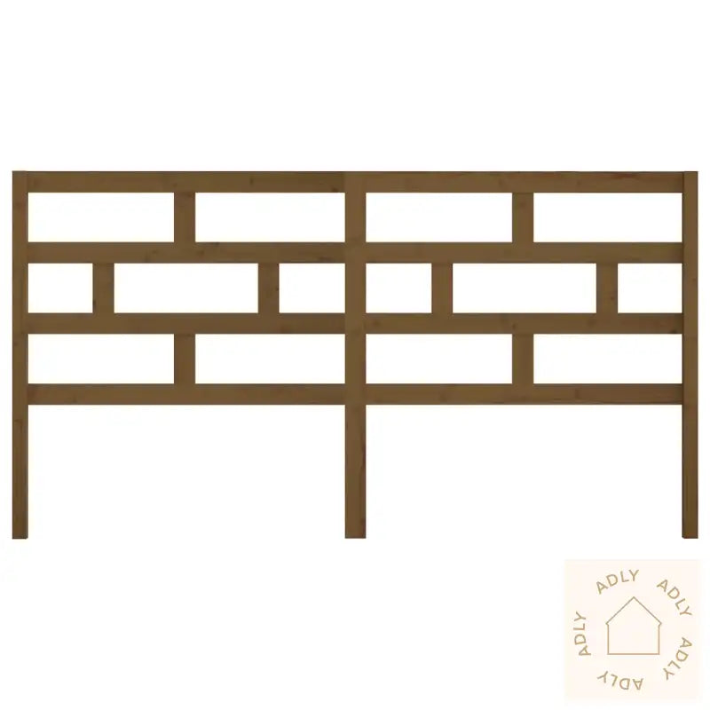 Sengegavl Honningbrun 206X4X100 Cm Heltre Furu