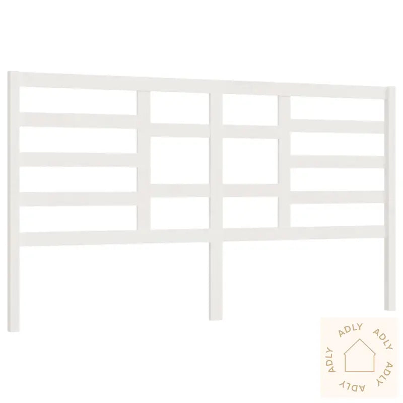 Sengegavl Hvit 186X4X104 Cm Heltre Furu