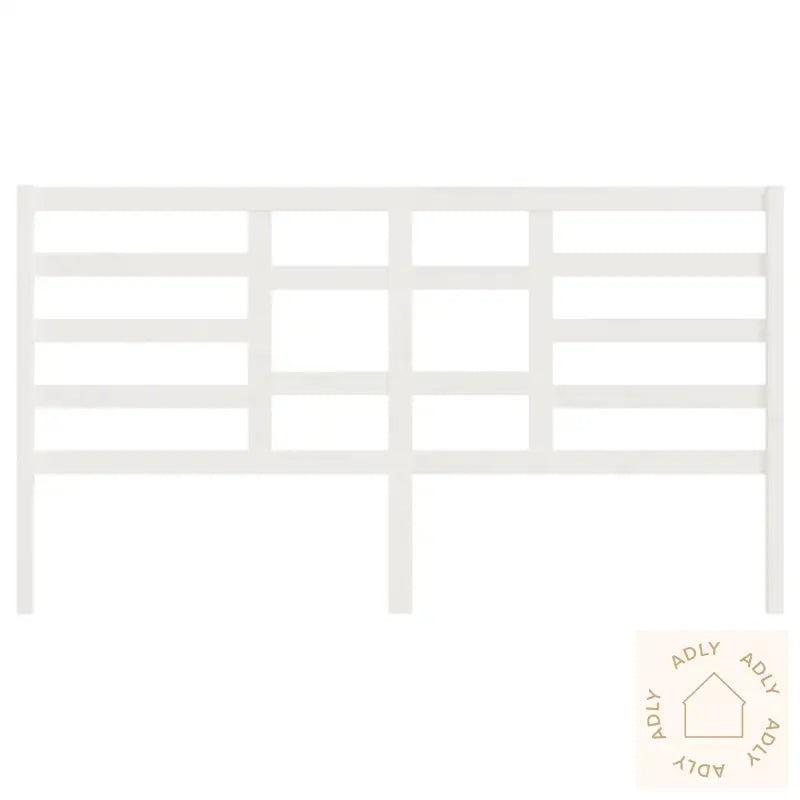 Sengegavl Hvit 186X4X104 Cm Heltre Furu