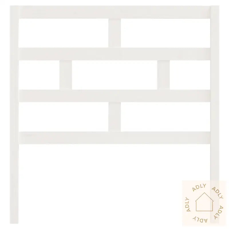 Sengegavl Hvit 96X4X100 Cm Heltre Furu