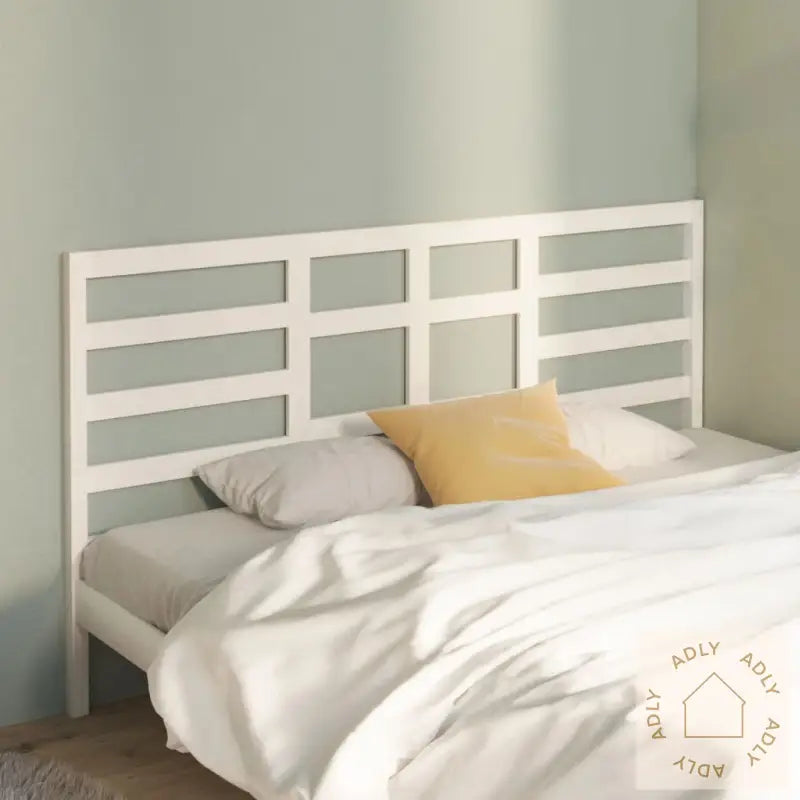 Sengegavl Hvit 186X4X104 Cm Heltre Furu