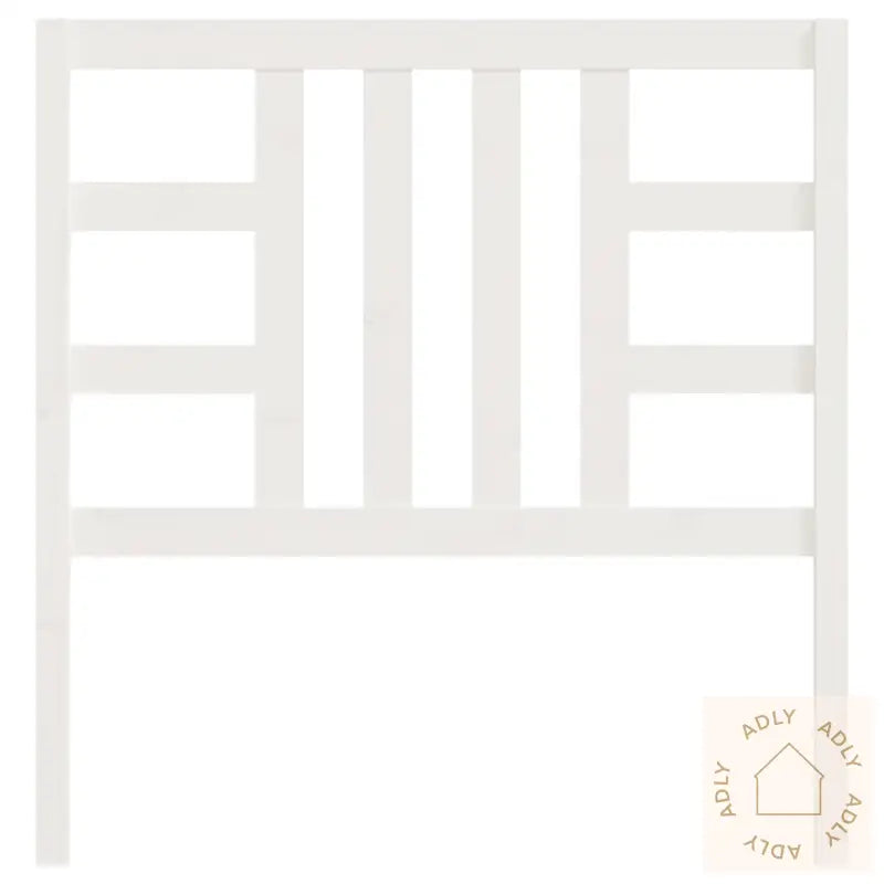 Sengegavl Hvit 106X4X100 Cm Heltre Furu