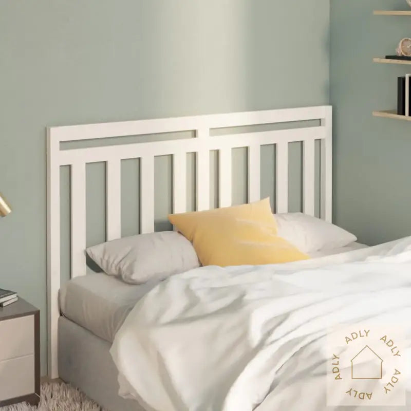 Sengegavl Hvit 141X4X100 Cm Heltre Furu