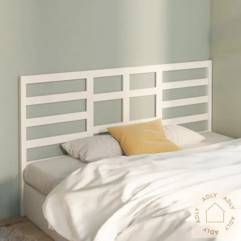 Sengegavl Hvit 186X4X104 Cm Heltre Furu