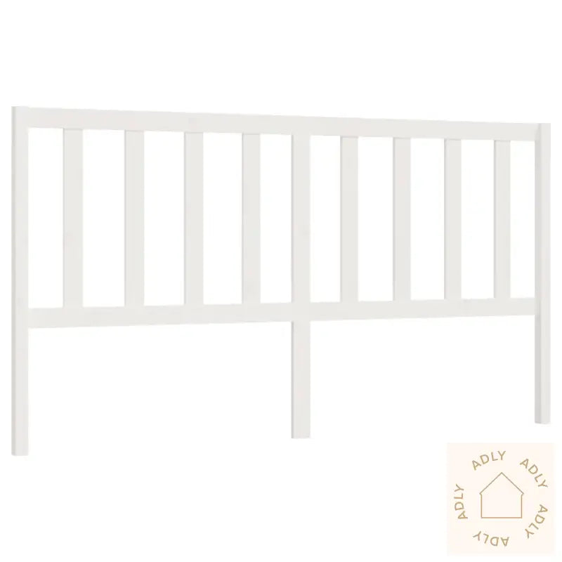 Sengegavl Hvit 206X4X100 Cm Heltre Furu