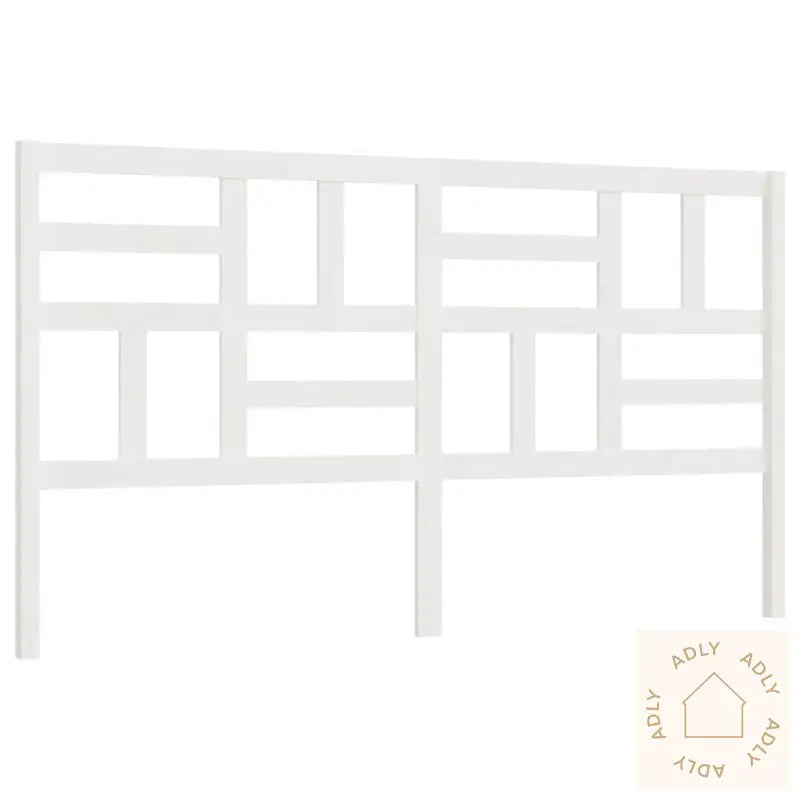 Sengegavl Hvit 186X4X104 Cm Heltre Furu