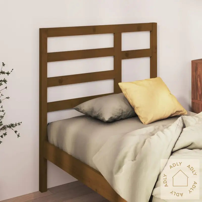 Sengegavl Honningbrun 81X4X104 Cm Heltre Furu