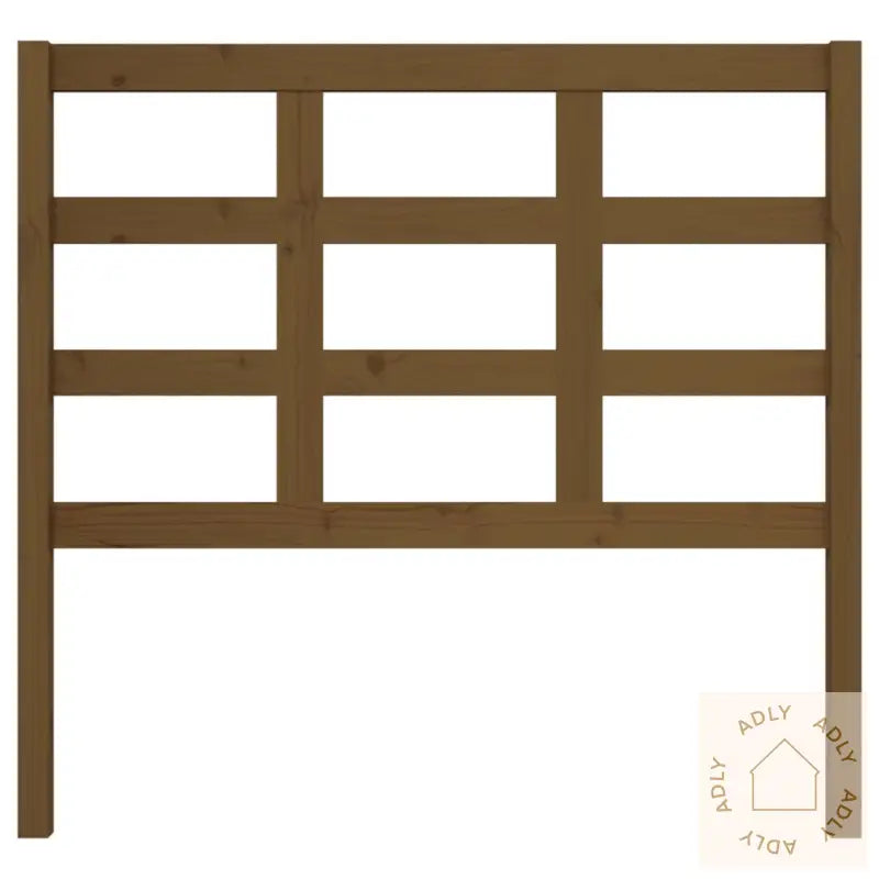 Sengegavl Honningbrun 105,5X4X100 Cm Heltre Furu