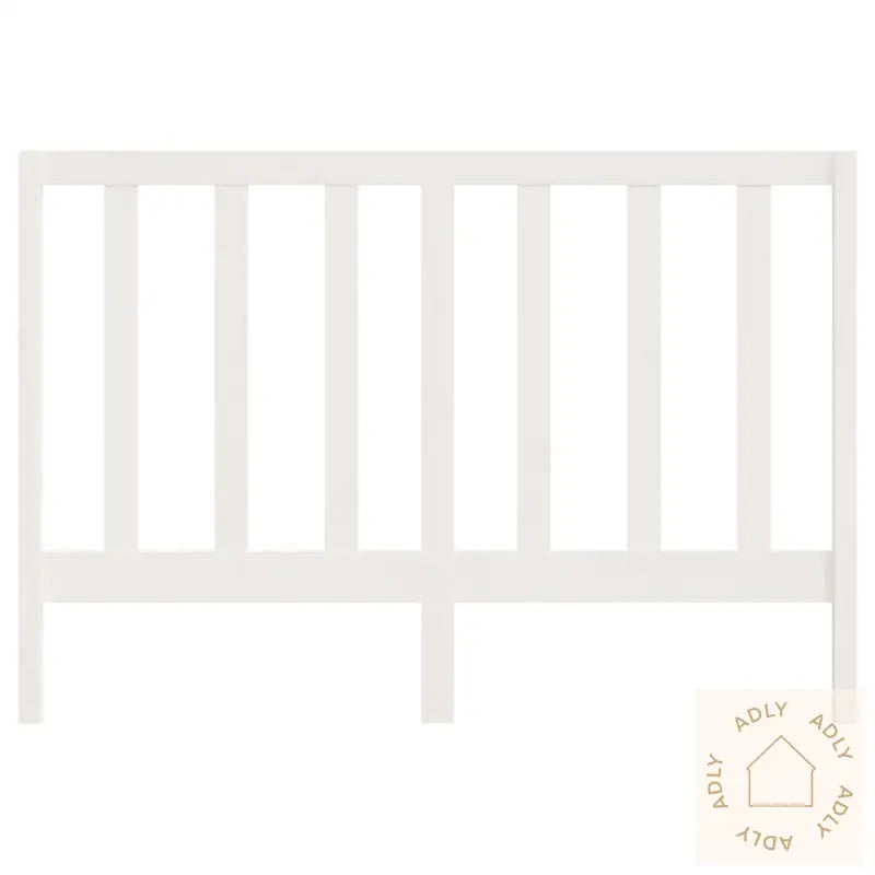 Sengegavl Hvit 126X4X100 Cm Heltre Furu