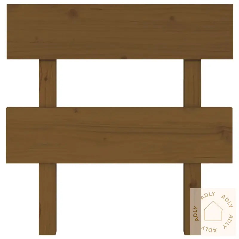 Sengegavl Honningbrun 78,5X3X81 Cm Heltre Furu