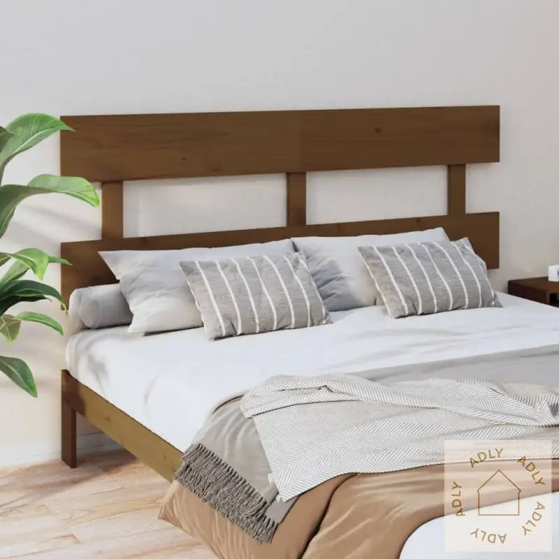 Sengegavl Honningbrun 154X3X81 Cm Heltre Furu