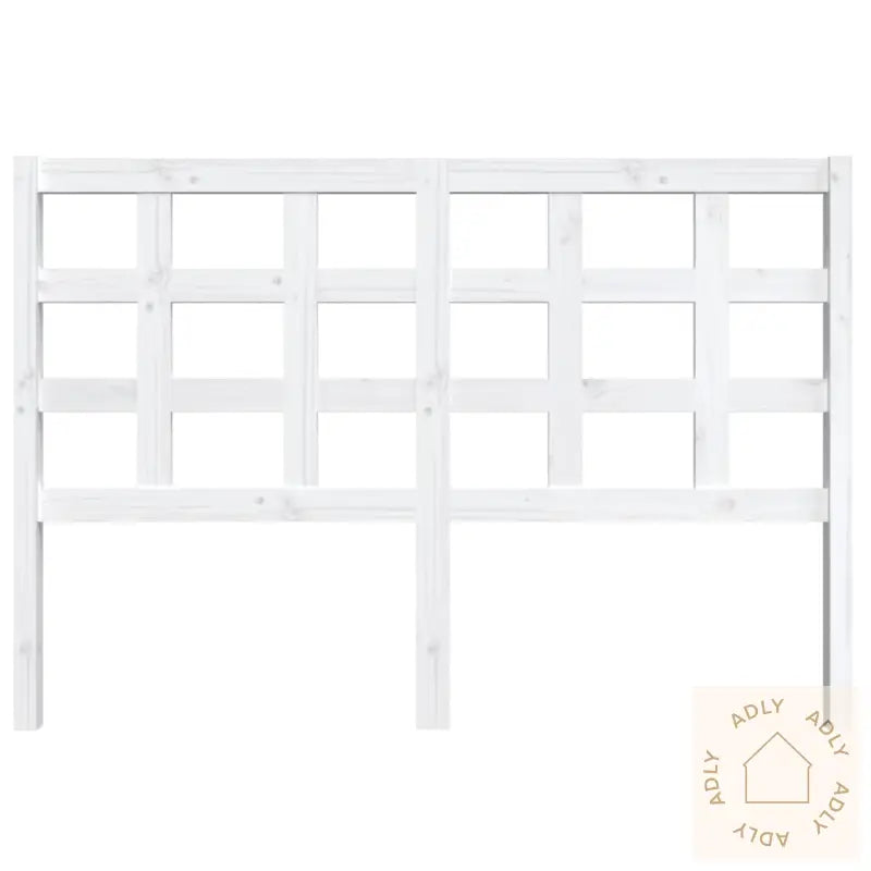 Sengegavl Hvit 145,5X4X100 Cm Heltre Furu