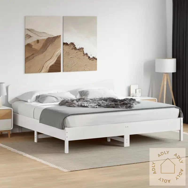 Hodegavl Hvit 200 Cm Heltre Furu