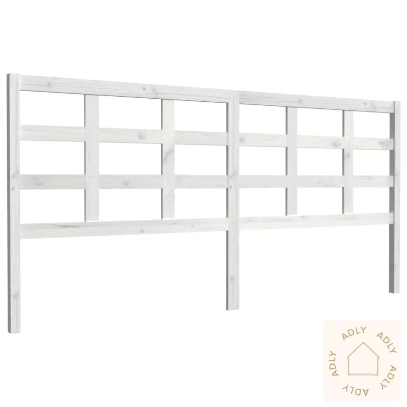 Sengegavl Hvit 205,5X4X100 Cm Heltre Furu