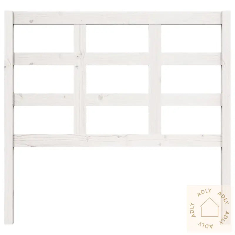 Sengegavl Hvit 105,5X4X100 Cm Heltre Furu