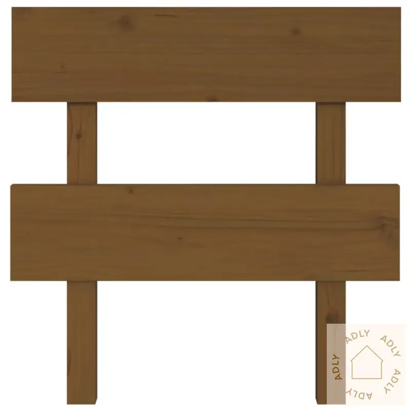 Sengegavl Honningbrun 93,5X3X81 Cm Heltre Furu