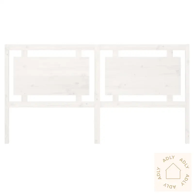 Sengegavl Hvit 185,5X4X100 Cm Heltre Furu