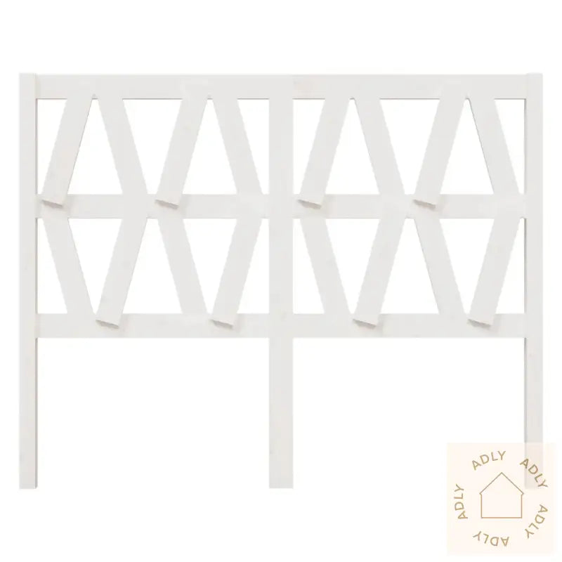 Sengegavl Hvit 156X4X100 Cm Heltre Furu
