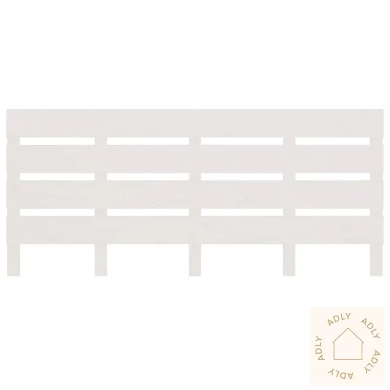 Sengegavl Hvit 150X3X80 Cm Heltre Furu