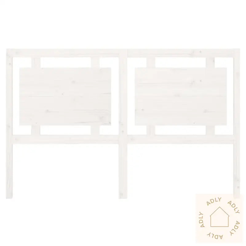 Sengegavl Hvit 155,5X4X100 Cm Heltre Furu