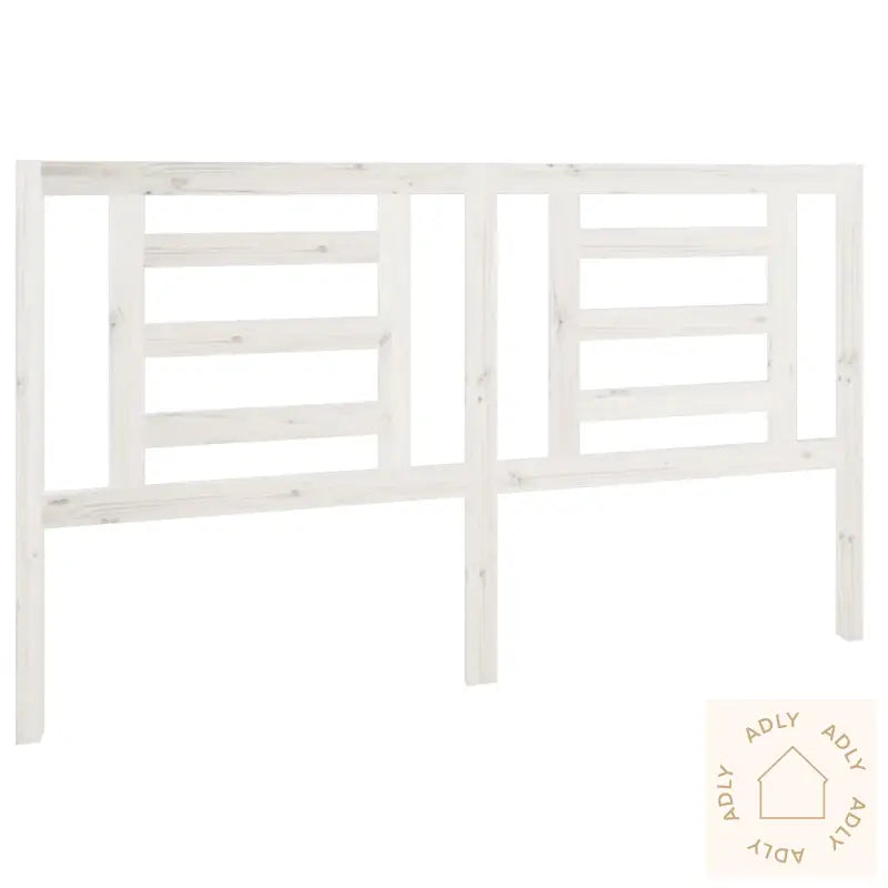 Sengegavl Hvit 166X4X100 Cm Heltre Furu