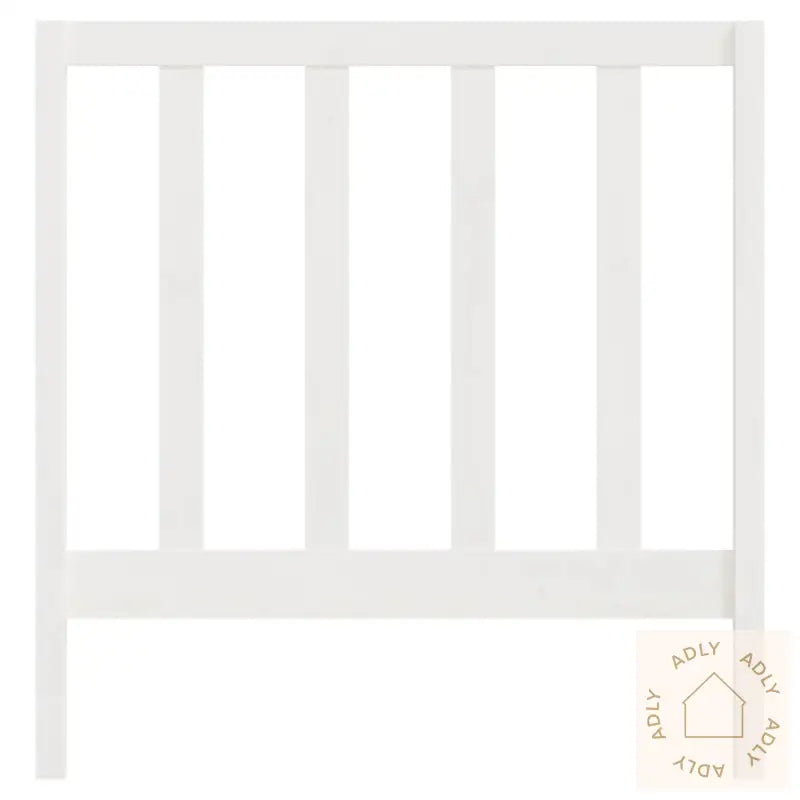 Sengegavl Hvit 95X4X100 Cm Heltre Furu