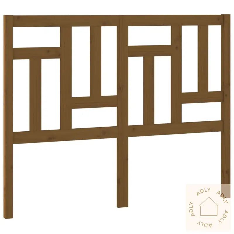 Sengegavl Honningbrun 125,5X4X100 Cm Heltre Furu