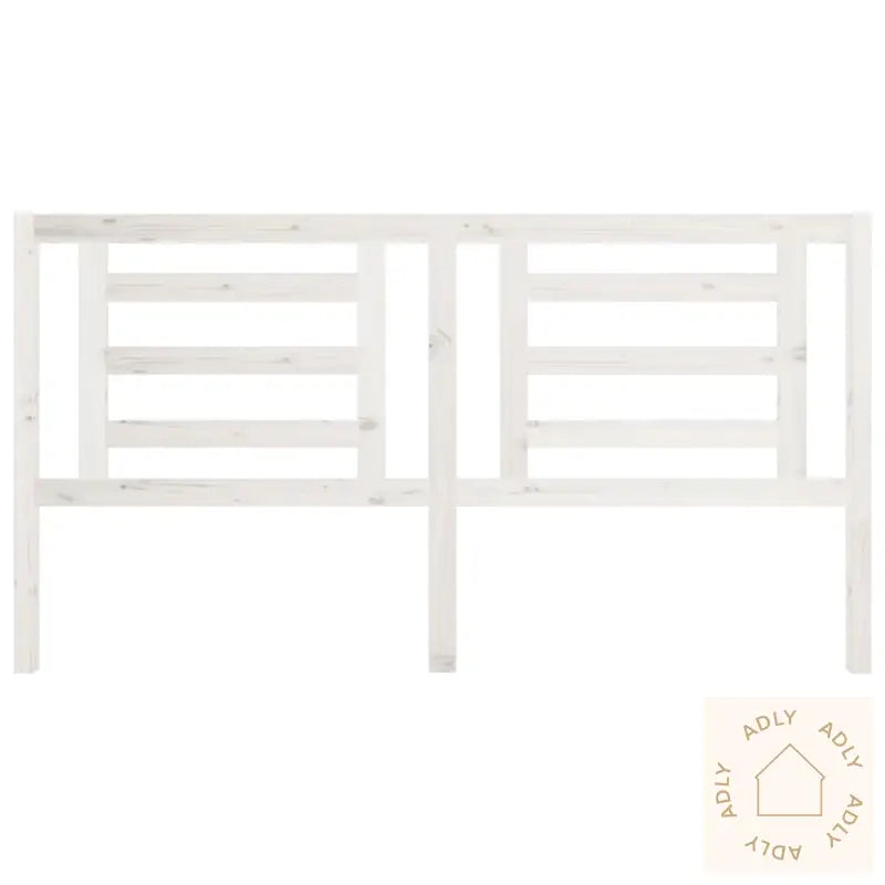 Sengegavl Hvit 186X4X100 Cm Heltre Furu