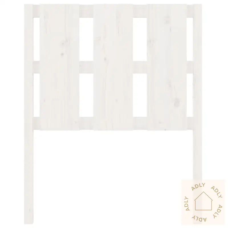 Sengegavl Hvit 80,5X4X100 Cm Heltre Furu