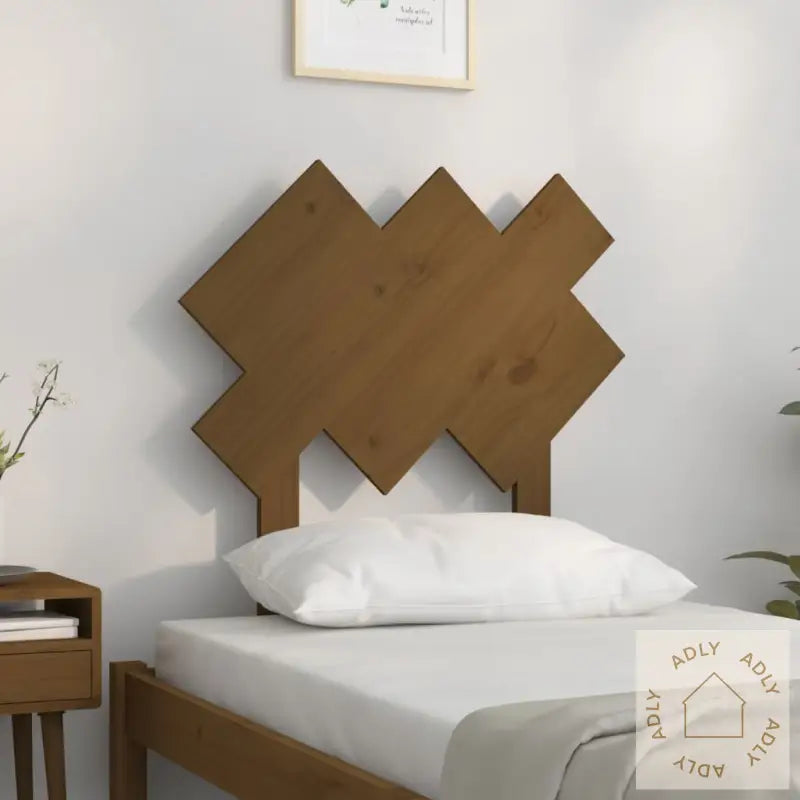 Sengegavl Honningbrun 72,5X3X81 Cm Heltre Furu