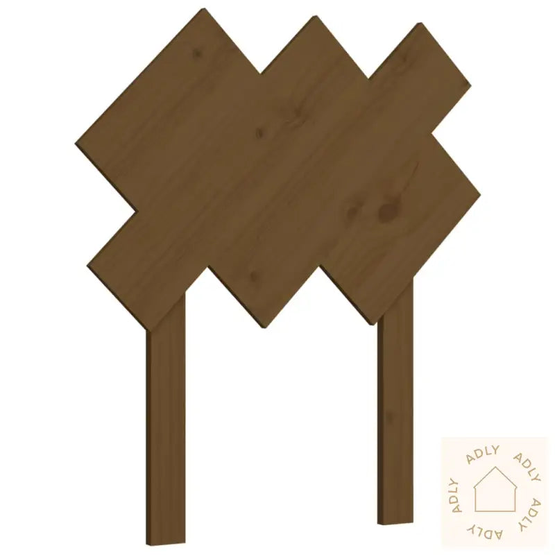 Sengegavl Honningbrun 72,5X3X81 Cm Heltre Furu
