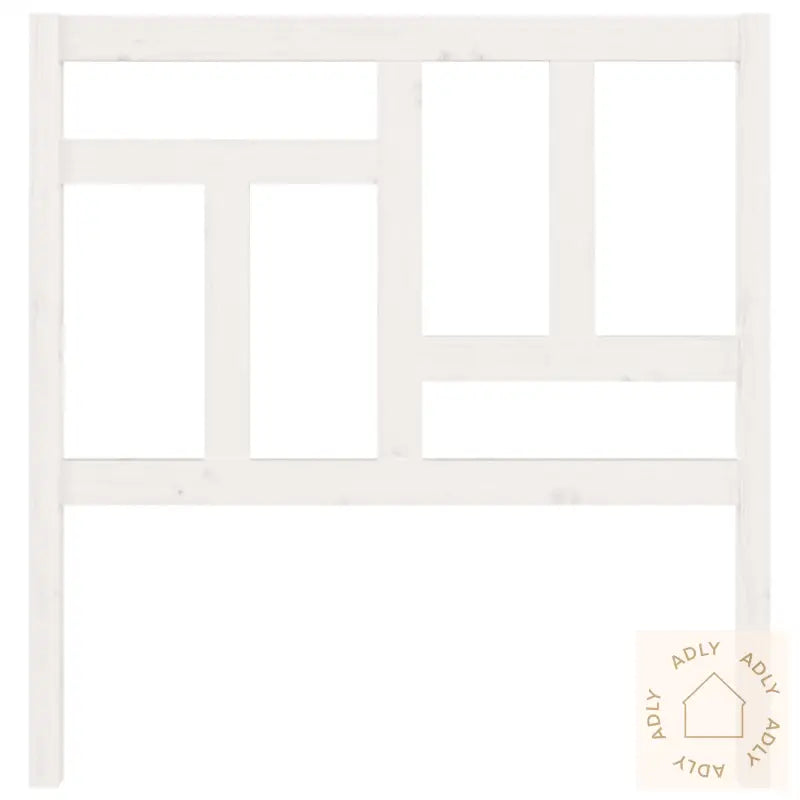 Sengegavl Hvit 95,5X4X100 Cm Heltre Furu