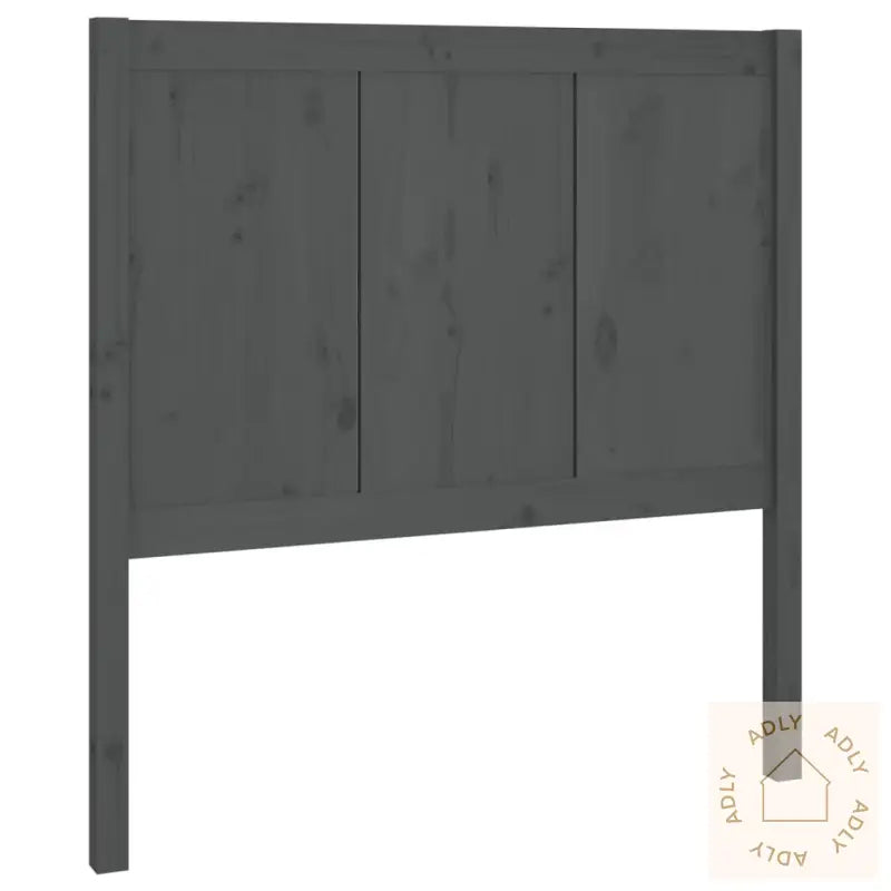 Sengegavl Grå 80,5X4X100 Cm Heltre Furu