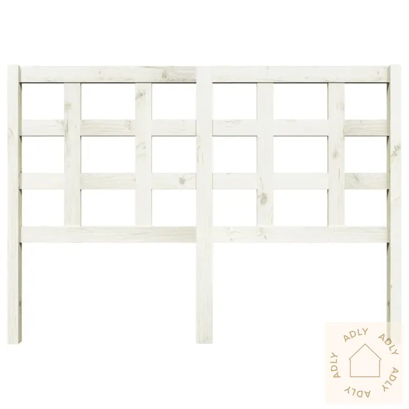 Sengegavl Hvit 140,5X4X100 Cm Heltre Furu