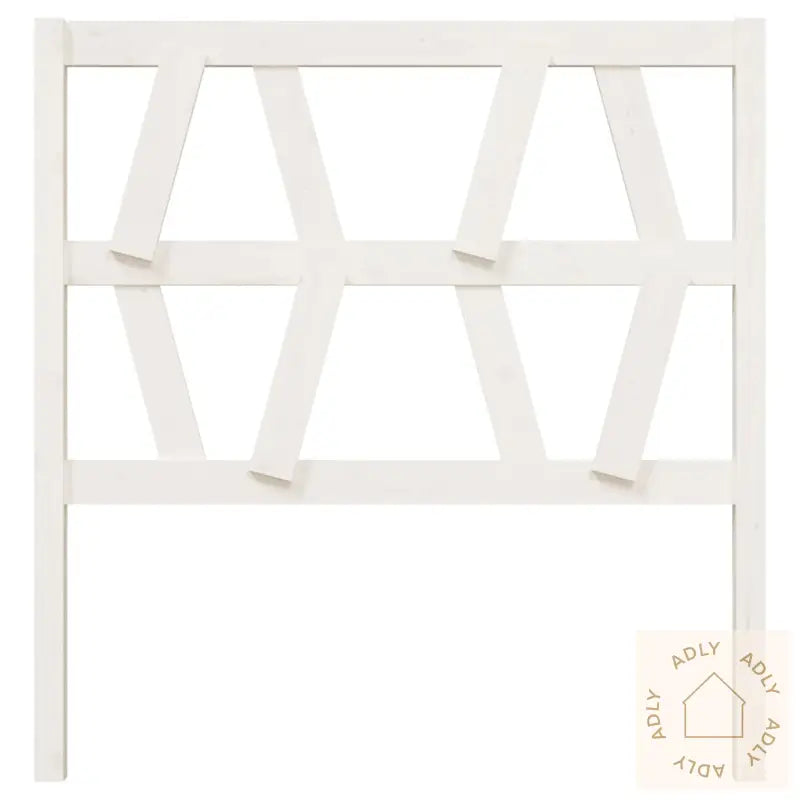 Sengegavl Hvit 96X4X100 Cm Heltre Furu